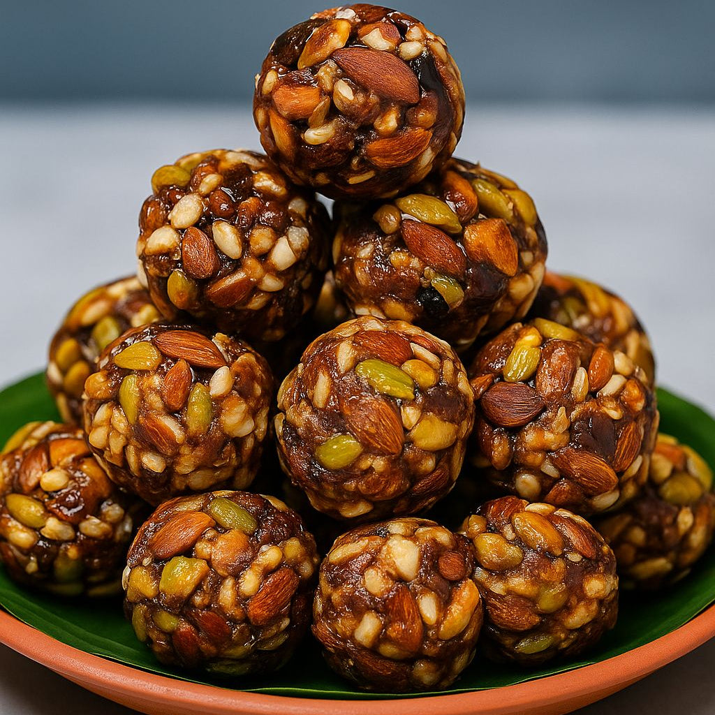 Dry Fruit Dates Laddu